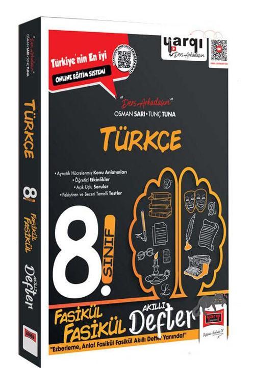 Yargı 8.Sınıf Türkçe Fasikül Fasikül Akıllı Defter Yargı Yayınları
