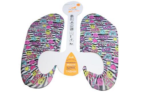 Havuz Patiği Çocuk İçin Kaymaz Taban Deniz Ayakkabısı / Patik No 18-20 Numara