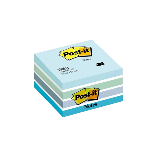 Yapışkanlı Not Kağıdı Küp 450 YP 76x76 Mavi 2028-B
