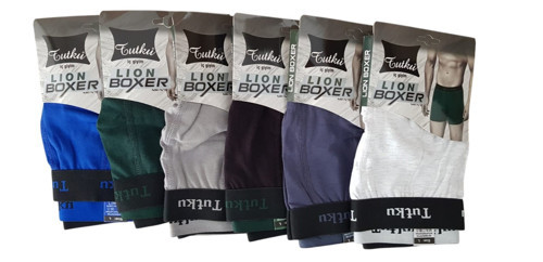Erkek LION Spor Boxer 6'lı 0123 Kombin