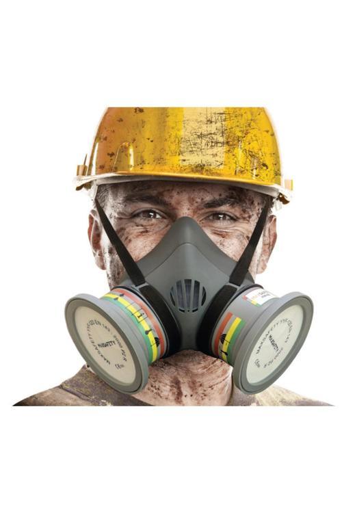 Maxsafety Yym-Set2 Yym-100 Maske + Yyf-110 Abek1 + Yyf-120 P2
