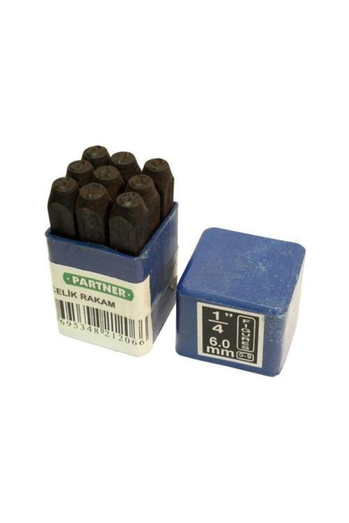 Pt21204 Çelik Rakam 9 Parça 4Mm Numaratör