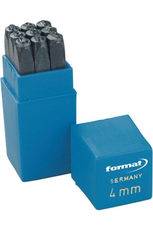 Numaratör Takımı Seti 5 Mm Plastik Kutuda Şase Baskı