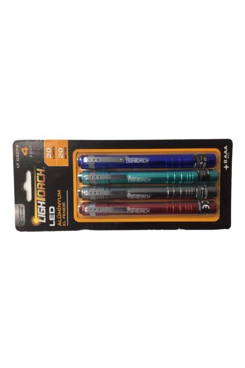 Lıghtorch Alm.El Feneri 4'Lü 20 Lumen Lt 03079