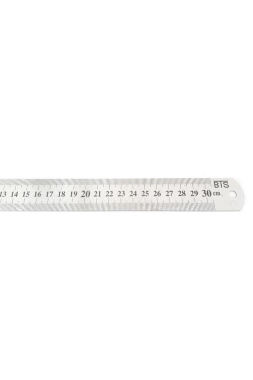 12257 Çelik Cetvel 30 Cm 30 Mm