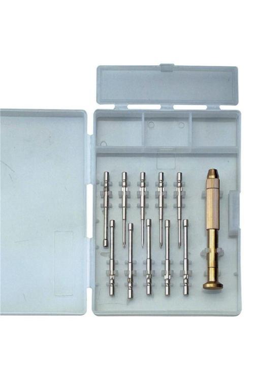 Kutulu Mini Tornavida Seti 11 Parça 02873