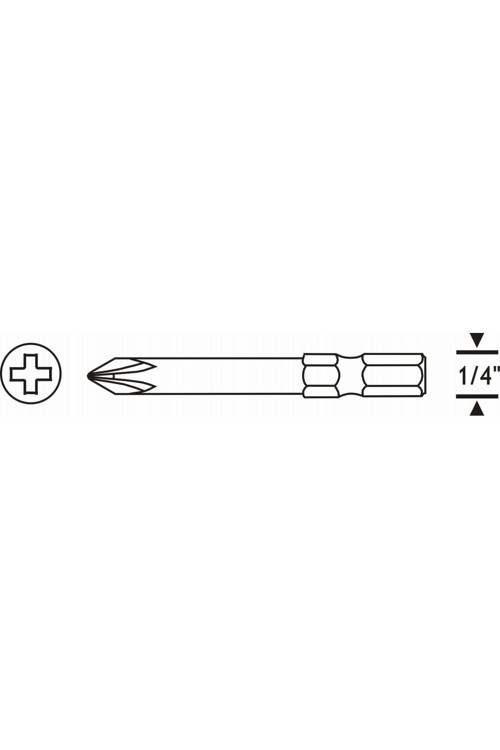 Proscr Scr03075 - Ph2-75Mm Yıldız Bits Uç