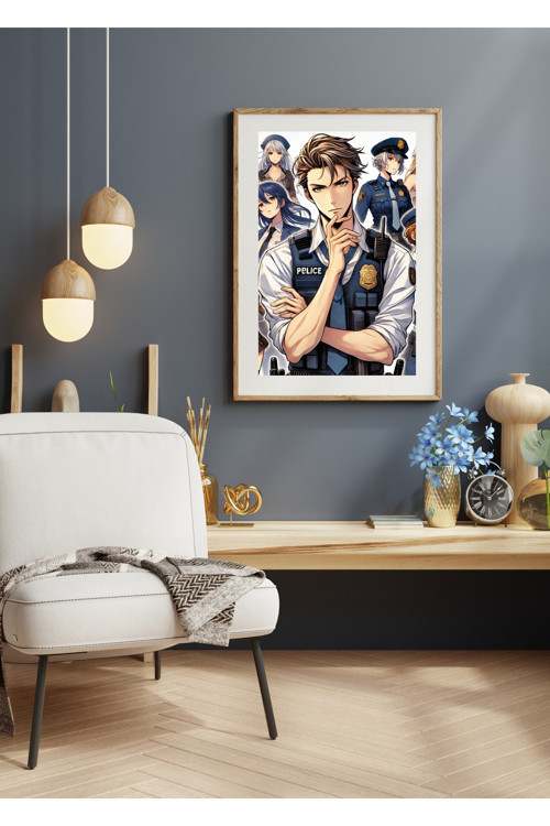 Ti-Play Zaka Anime Series Orynalith As124 30X50 Çerçevesiz Karton Poster Uv Baskı
