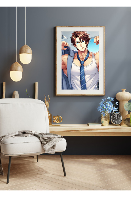 Ti-Play Zaka Anime Series Orynthar As45 30X50 Çerçevesiz Karton Poster Uv Baskı