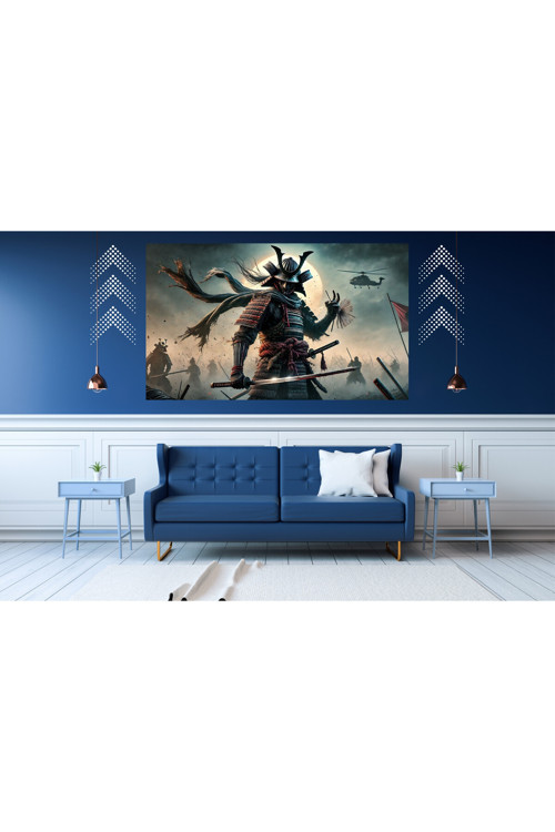 Ti-Play Kalbin Benim 60X90Cm Modern Samuray Pvc Çerçevesiz Tablo