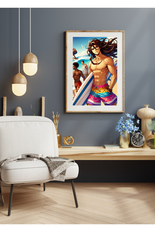 Ti-Play Zaka Anime Series Alariel As142 30X50 Çerçevesiz Karton Poster Uv Baskı