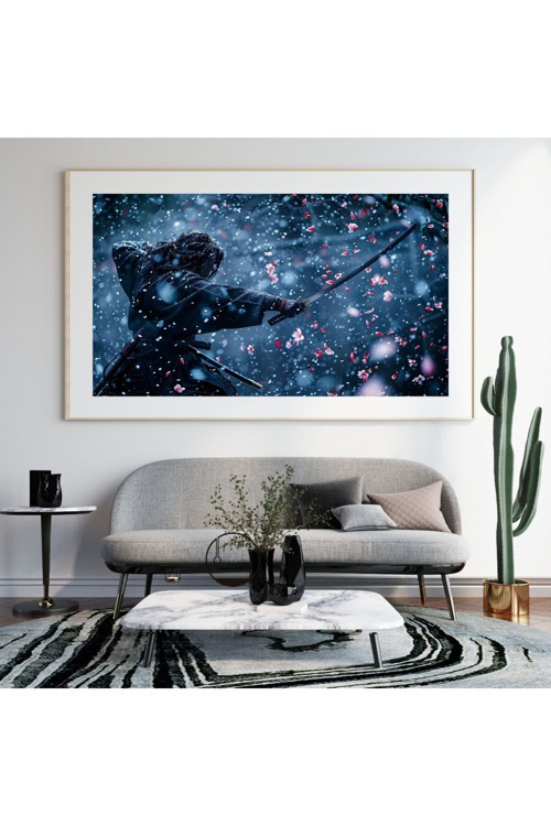 Samuray Aileyi Koru 90X50 8684660336321 Pvc Çerçevesiz Tablo