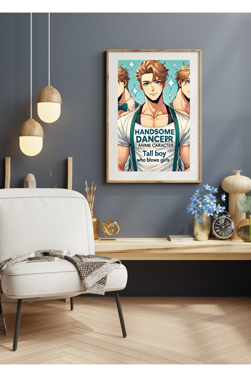 Ti-Play Zaka Anime Series Altharion As59 30X50 Çerçevesiz Karton Poster Uv Baskı