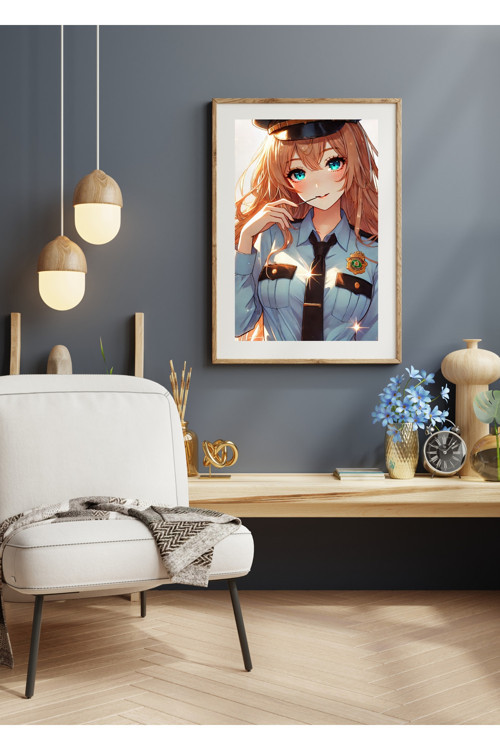 Ti-Play Zaka Anime Series Sylvereth As143 30X50 Çerçevesiz Karton Poster Uv Baskı