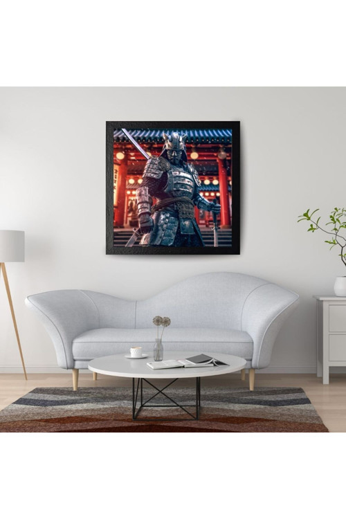 Samuray Son Müdafa 60X60 8684660336413 Pvc Çerçevesiz Tablo