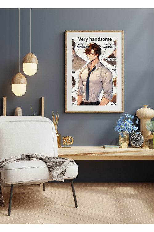 Ti-Play Zaka Anime Series Vox As268 30X50 Çerçevesiz Karton Poster Uv Baskı