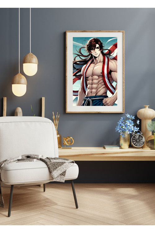 Ti-Play Zaka Anime Series Vyraleth As161 30X50 Çerçevesiz Karton Poster Uv Baskı