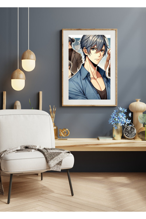 Ti-Play Zaka Anime Series Celene As272 30X50 Çerçevesiz Karton Poster Uv Baskı