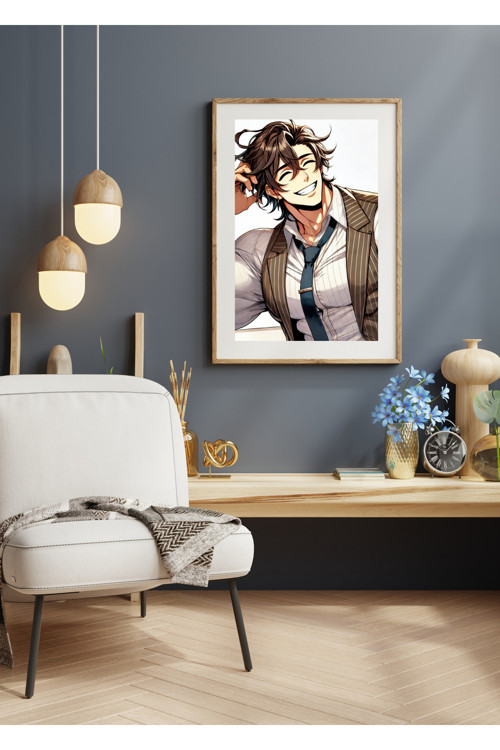 Ti-Play Zaka Anime Series Drakryth As227 30X50 Çerçevesiz Karton Poster Uv Baskı