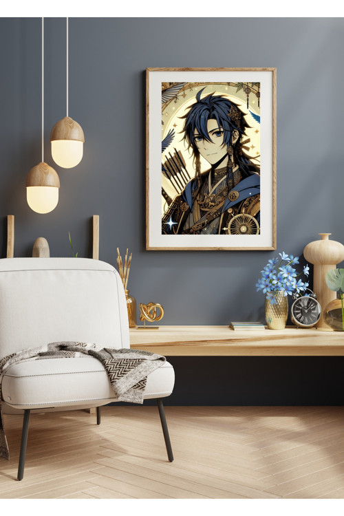 Ti-Play Zaka Anime Series Zyntheris As121 30X50 Çerçevesiz Karton Poster Uv Baskı