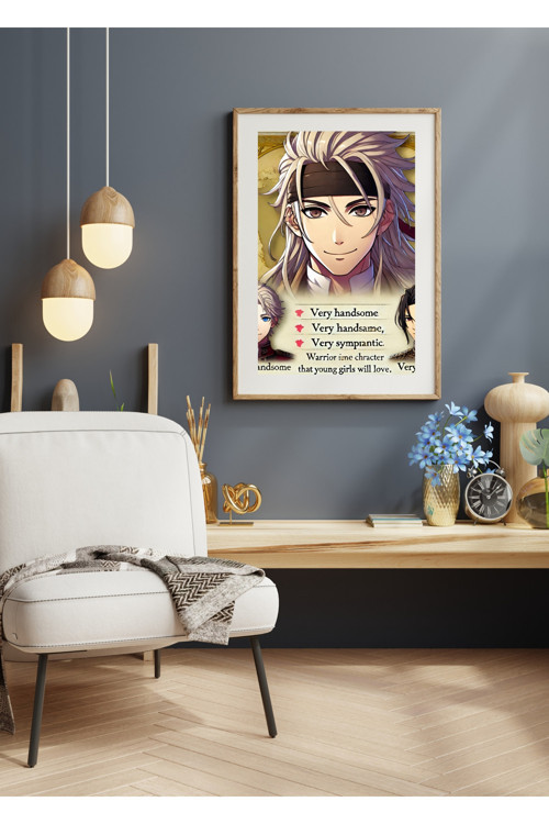 Ti-Play Zaka Anime Series Elyndar As87 30X50 Çerçevesiz Karton Poster Uv Baskı