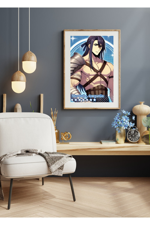 Ti-Play Zaka Anime Series Krytheris As234 30X50 Çerçevesiz Karton Poster Uv Baskı