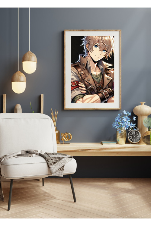 Ti-Play Zaka Anime Series Miraviel As119 30X50 Çerçevesiz Karton Poster Uv Baskı