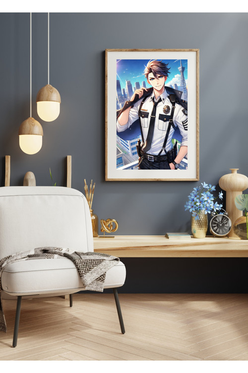 Ti-Play Zaka Anime Series Mirvalis As138 30X50 Çerçevesiz Karton Poster Uv Baskı