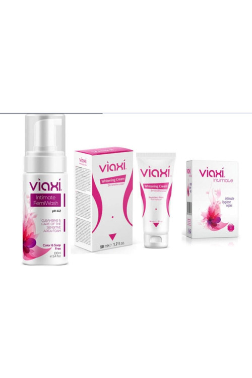 Beyazlatıcı Krem 50Ml+ Intim Köpük 100 Ml+ Intim Mendil 10'Lu