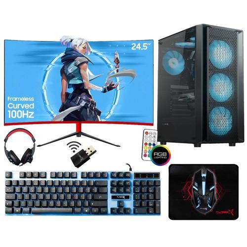Tx6608 i7 4770 32GB Ram 512GB NVMe SSD 8GB RX580 24.5 inç FHD 100Hz Oyun Hazır Sistem
