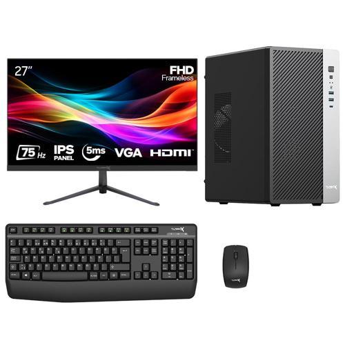 Tx7074 i7 11700 16GB DDR4 Ram 1TB NVMe SSD 27 inç Monitör Masaüstü Ofis Hazır Sistem