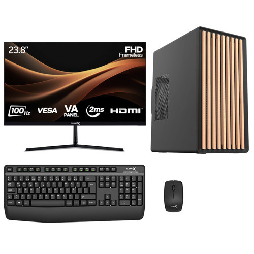 Tx8043 i7 11700 16GB DDR4 Ram 512GB M.2 NVMe SSD 23.8 inç Monitör Masaüstü Ofis Hazır Sistem