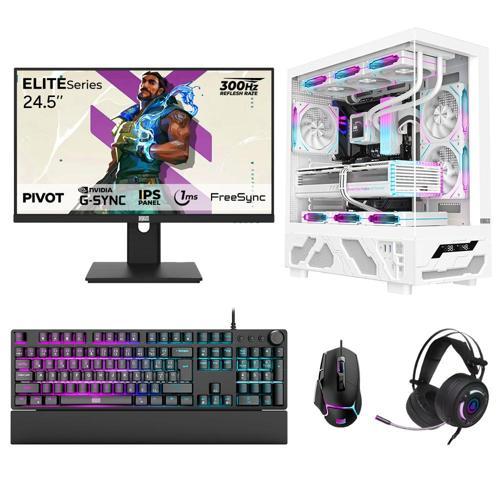 DRx7837 Ryzen 7 7700 32GB DDR5 1TB NVMe 12GB RTX5070 24.5 İnç 300Hz 1ms Oyuncu Hazır Sistem