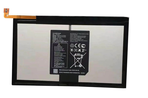 TCL 10 Tab Max Pil Batarya TLp078A1 3.85V 8000 mAh
