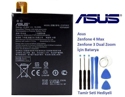 ASUS ZENFONE 4 MAX C11P1612 BATARYA PİL ve TAMİR SETİ