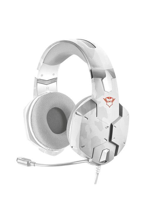 GXT 322W Carus Snow Beyaz Kamuflaj Gamer Kulaklık