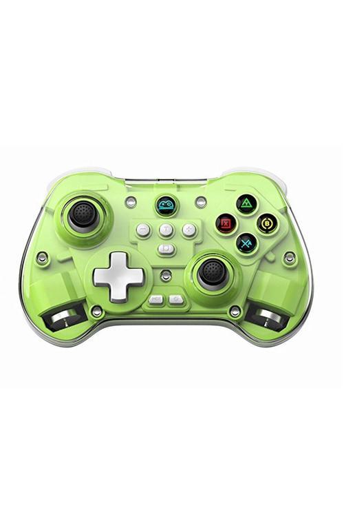 Z01X PC/IOS/Android/Switch/Switch Oled Uyumlu Bluetooth Bağlantılı Şeffaf Joystick Gamepad