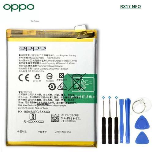Oppo RX17 NEO Pil Batarya BLP689 + Tamir Seti
