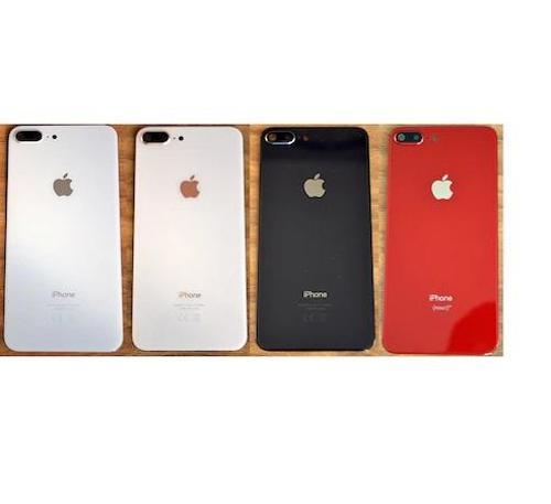 Apple iPhone 8 Plus Arka Pil Batarya Kapak Cam Kamera Lensli