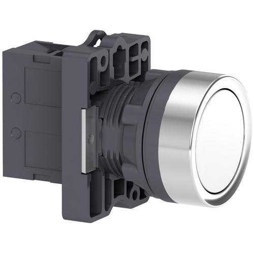 XA2EA11 22mm Beyaz Yaylı Buton