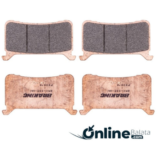 Honda Gl1800 Goldwıng 18-20 Braking Sinterli Ön Fren Balata 2 Takım Ob99755