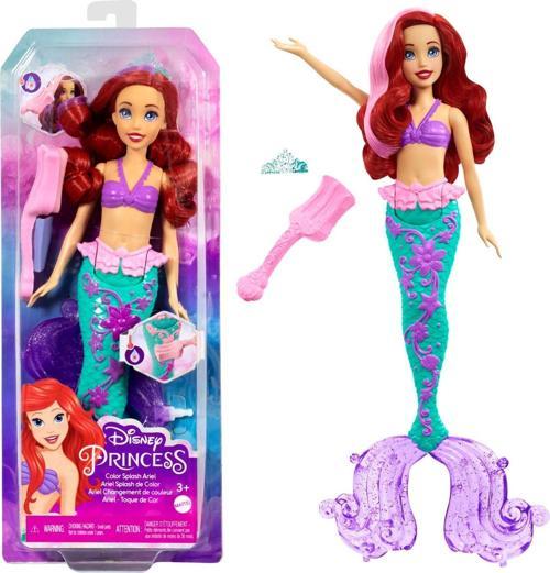 Oyuncak Disney Prenses Muhteşem Renk Değiştiren Saçlı Deniz Kızı Ariel Bebek HLW00
