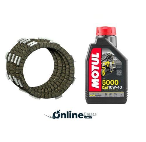 Yamaha Ybr 125 Debriyaj Balata Yağ Set Motul 5000 Obdb004