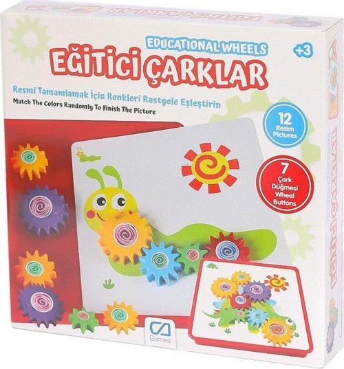 Capls Eğitici Çarklar Kutu Oyunu 6016