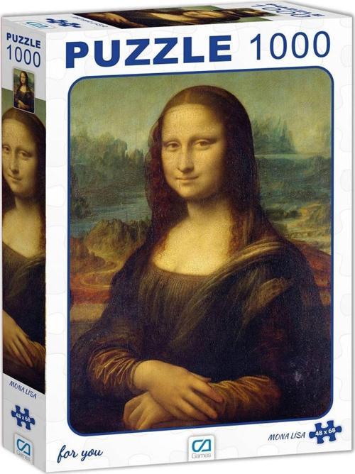 Puzzle 1000 Parça Mona Lisa 7022