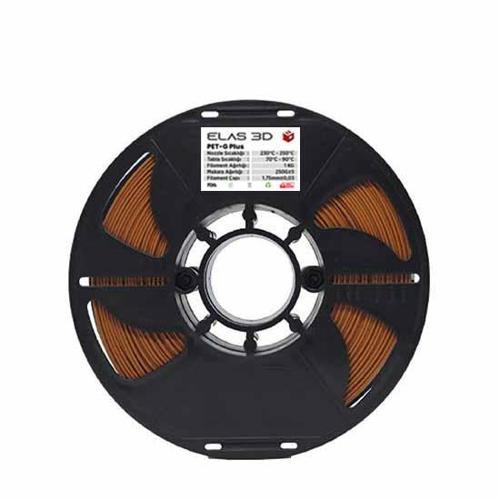 Elas PETG Plus Filament Kahverengi 1.75mm 1Kg