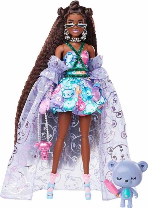 Mattel Oyuncak Barbie Extra Fancy Mor Kostümlü Bebek HHN13