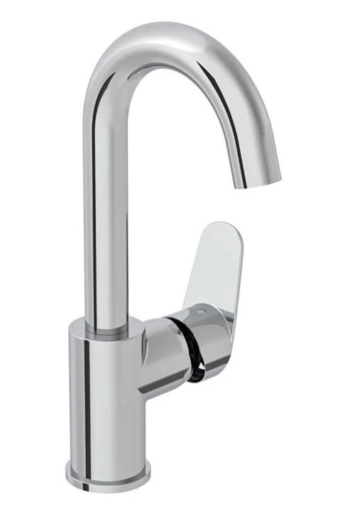 Lavabo Bataryası, Flow Round, Döner Borulu, Krom, A43152