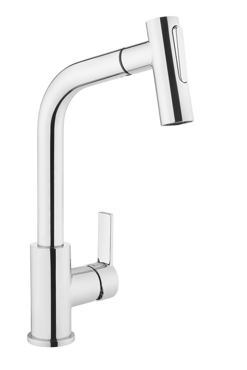 Maestro A42146 Pull-Out Eviye Mutfak Bataryası, Krom