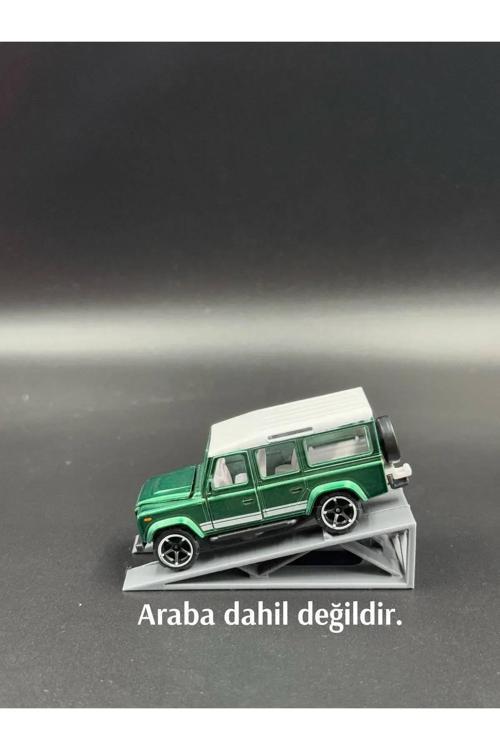 1:64 Ölçek Araba Rampası - Gri